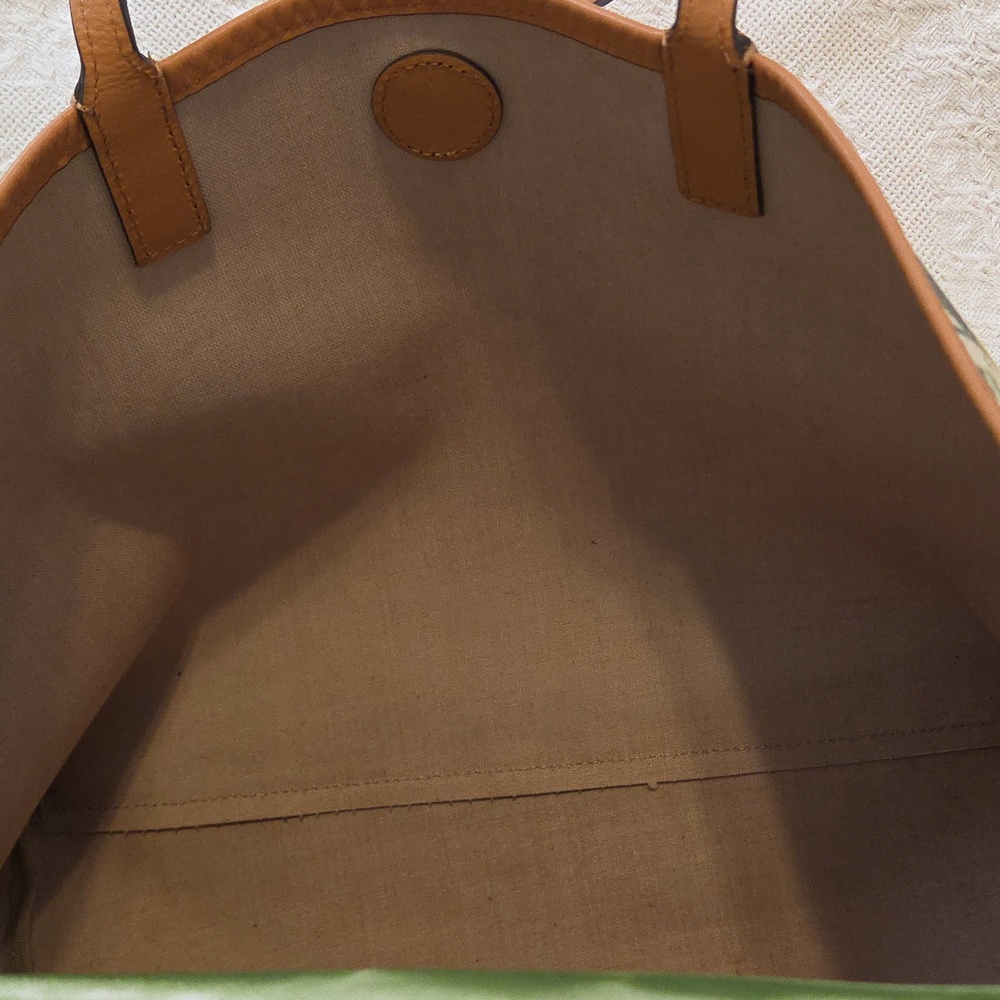 Tory Burch Floral Canvas Tote/Market Bag - Picture 6 of 17